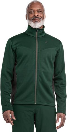 Rückansicht von Schöffel Pine Fleecejacke Herren dark jade