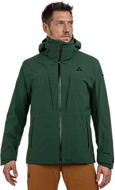Rückansicht von Schöffel Pontre Skijacke Herren dark jade