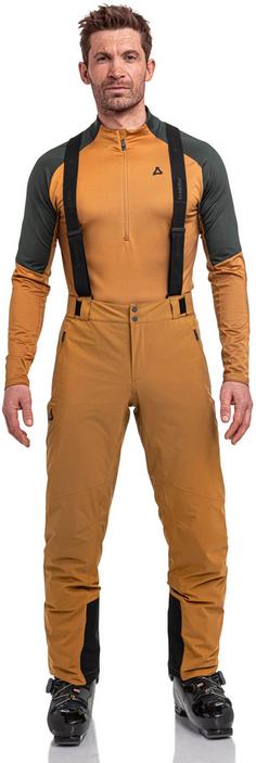 Rückansicht von Schöffel Pine Skihose Herren caramel