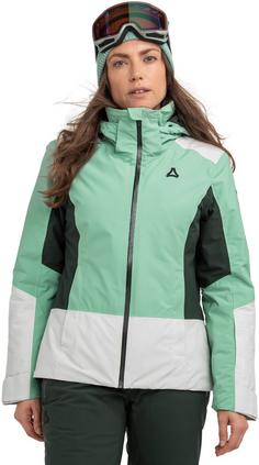Rückansicht von Schöffel Zandwel Skijacke Damen gem jade