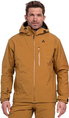 Rückansicht von Schöffel Nollen Skijacke Herren caramel