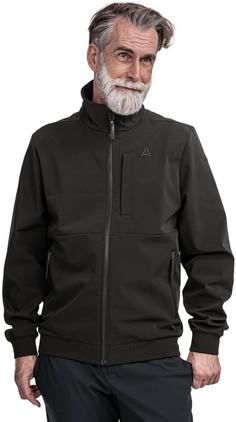 Rückansicht von Schöffel Suavio Softshelljacke Herren black