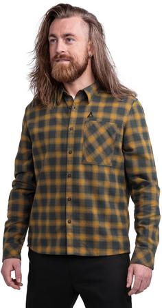 Rückansicht von Schöffel Kleion Funktionshemd Herren caramel