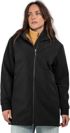 Rückansicht von Schöffel Suavio Softshellmantel Damen black