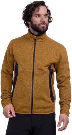 Rückansicht von Schöffel CIRC Yew Fleecejacke Herren caramel