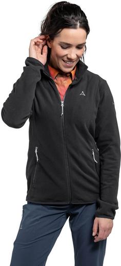 Rückansicht von Schöffel Ash Fleecejacke Damen black