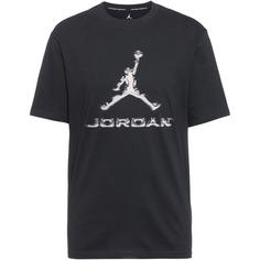 Nike Sport Basketball Shirt Herren black-white