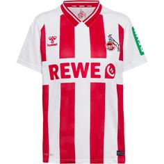hummel 1. FC Köln 25-26 HOME Fußballtrikot Damen white-true red