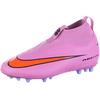 Nike JR ZOOM SUPERFLY 10 ACADEMY AG Fu&szlig;ballschuhe Kinder - magic flamingo-black-total crimson