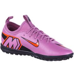 Rückansicht von Nike JR ZOOM VAPOR 16 ACADEMY TF Fußballschuhe Kinder magic flamingo-black-total crimson
