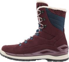 Rückansicht von Lowa GTX CALCETA EVO Stiefel Damen rot-navy