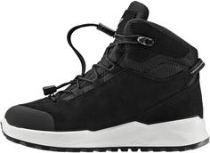 Rückansicht von Lowa CALLISTO GTX MID Freizeitschuhe Kinder schwarz-weiß