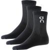 On Logo 3 PACK Socken - black