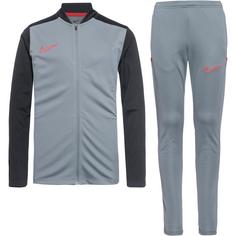 Nike Academy25 Trainingsanzug Kinder cool grey-black-bright crimson
