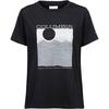 Columbia Rolling Bend T-Shirt Damen - black-framed linescape