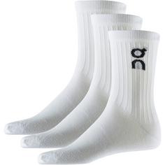 On Logo 3 PACK Freizeitsocken white