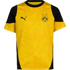 PUMA Borussia Dortmung Fanshirt Kinder faster yellow-puma black