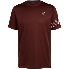 ASICS Funktionsshirt Herren dark red planet