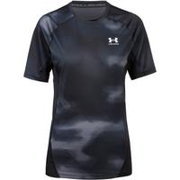Under Armour Armour Printed Funktionsshirt Herren - black-white