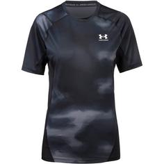 Under Armour Armour Printed Funktionsshirt Herren black-white