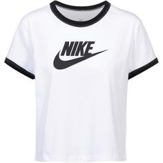 Nike NSW Croptop Damen white-black