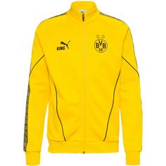 PUMA Borussia Dortmund Trainingsjacke Herren faster yellow-puma black