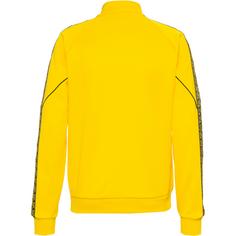 Rückansicht von PUMA Borussia Dortmund Trainingsjacke Herren faster yellow-puma black