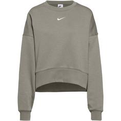 Nike Essential Sweatshirt Damen light army-white