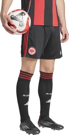 Rückansicht von adidas Eintracht Frankfurt 25-26 Heim Fußballshorts Herren black