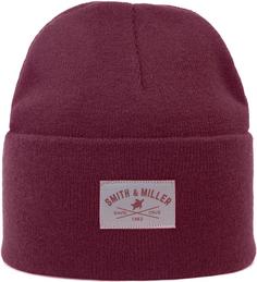 Smith and Miller Naxos Beanie maroon