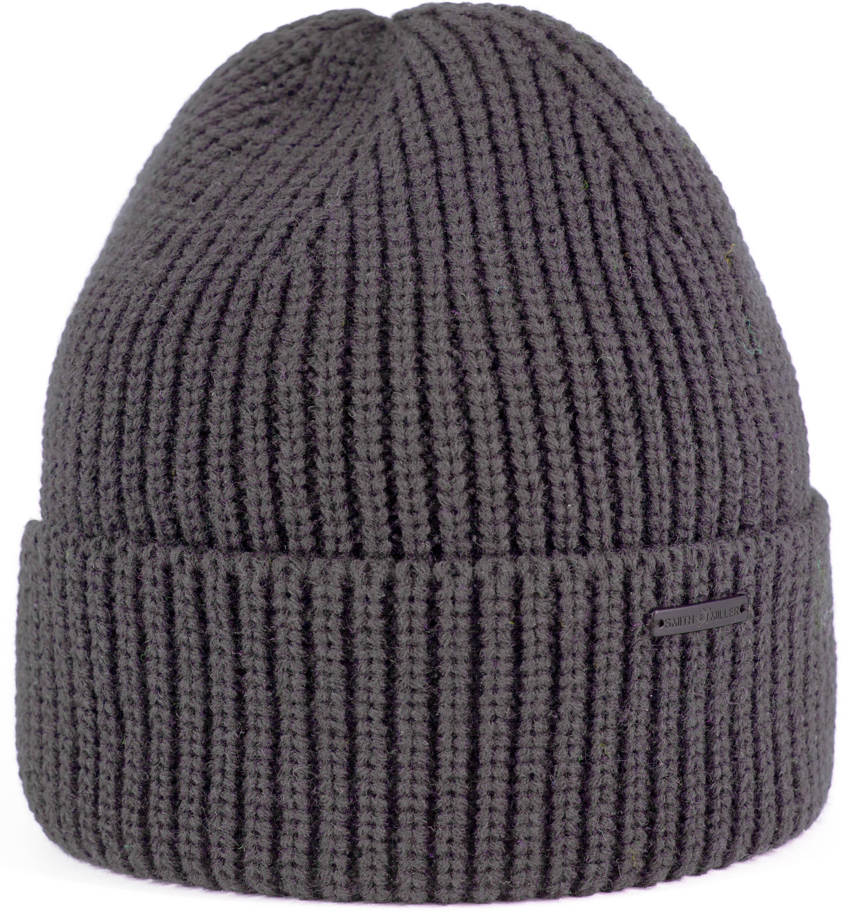 Smith and Miller Logan Beanie - dark grey