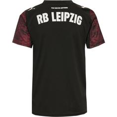 Rückansicht von PUMA RB Leipzig 25-26 3rd Fußballtrikot Kinder puma black-fast red