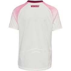 Rückansicht von NEW BALANCE Bayer Leverkusen 25-26 auswärts Fußballtrikot Kinder awy