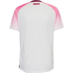 Rückansicht von NEW BALANCE Bayer Leverkusen 25-26 auswärts Fußballtrikot Herren awy