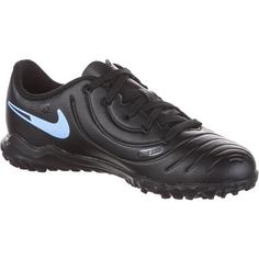 Rückansicht von Nike Jr Tiempo Legend 10 Club TF Fußballschuhe Kinder black-black