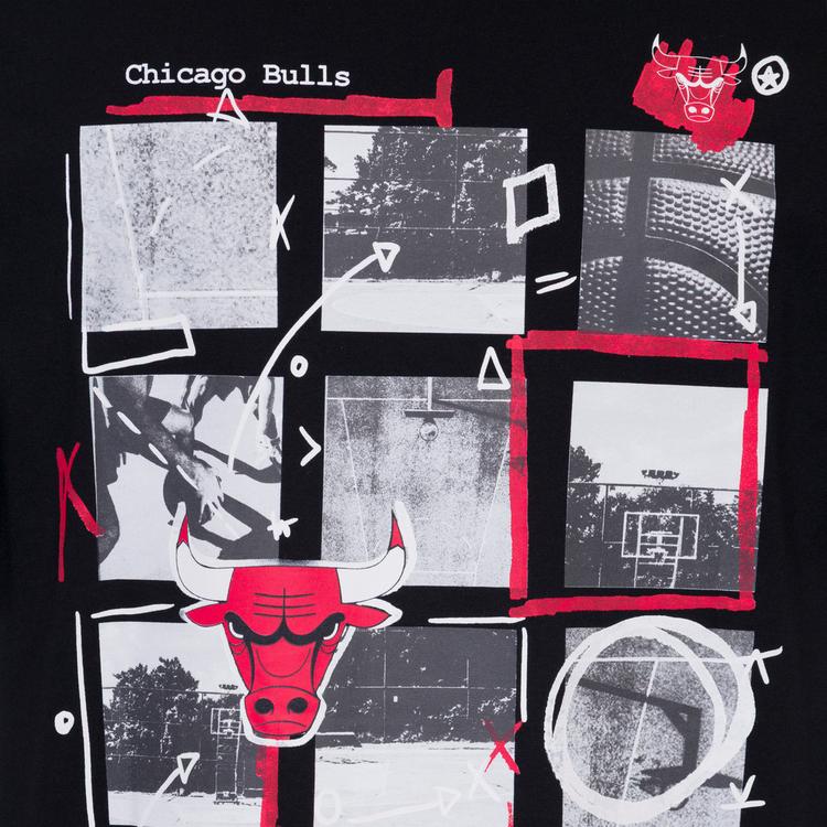 New Era New Era Chicago Bulls T-Shirt Herren - black - 0 | SportScheck