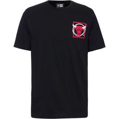 New Era Chicago Bulls Fanshirt Herren black