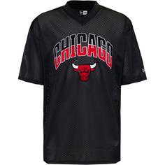 New Era Chicago Bulls Basketballtrikot Herren black