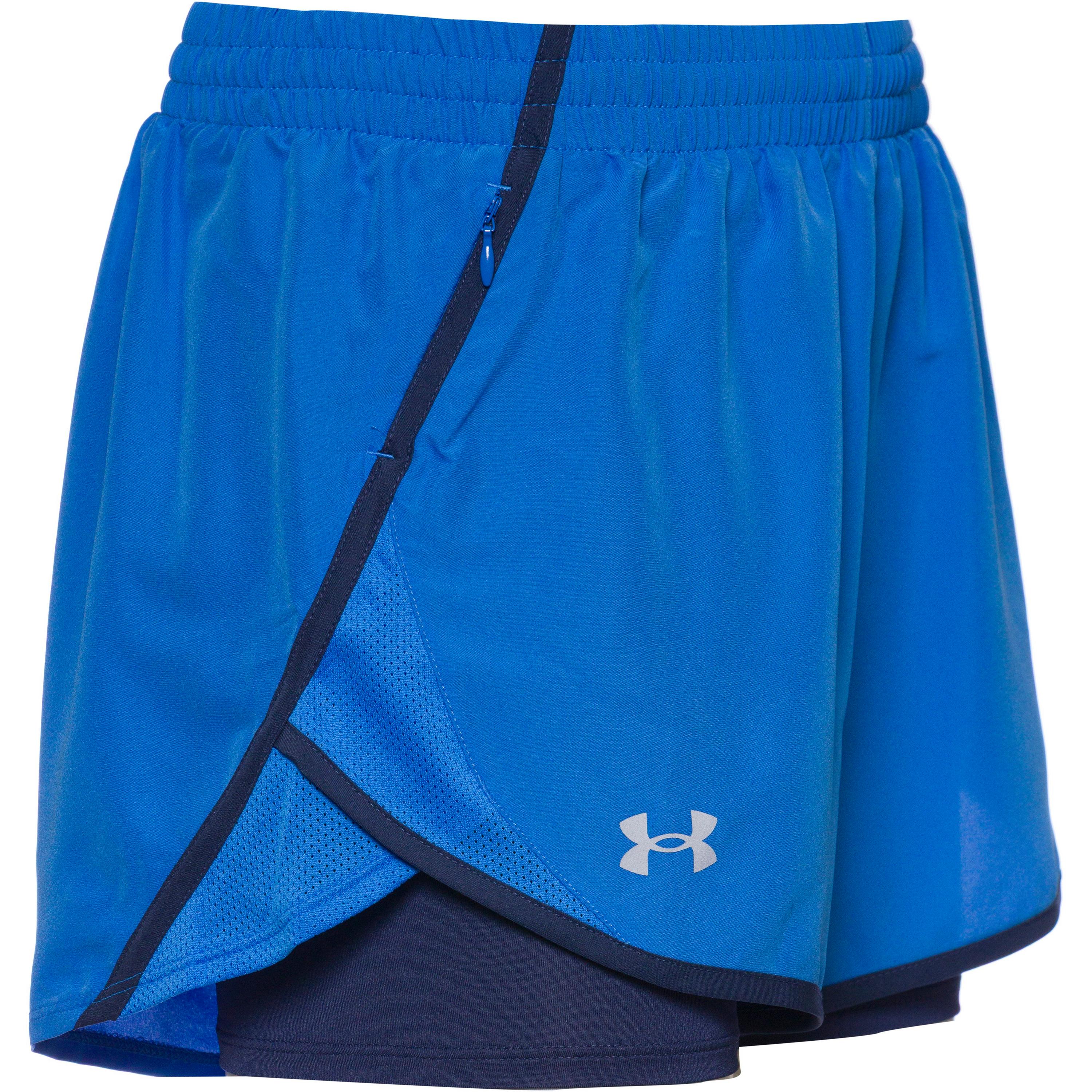 Thumbnail - Under Armour UA FLY BY 2-IN-1 SHORTS Laufshorts Damen