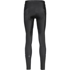 Rückansicht von Löffler THERMO ELASTIC Fahrradtights Herren black