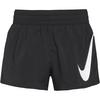 Nike Swoosh Funktionsshorts Damen - black-white