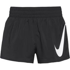 Nike Swoosh Funktionsshorts Damen black-white