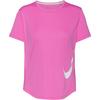 Nike Tempo Swoosh Funktionsshirt Damen - playful pink-white