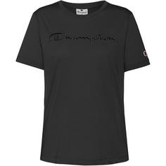 CHAMPION Icons T-Shirt Damen black beauty
