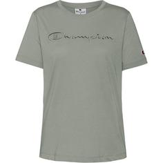 CHAMPION Icons T-Shirt Damen ecology green