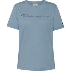 CHAMPION Icons T-Shirt Damen cloudy blue