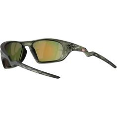 Rückansicht von Oakley LATERALIS Sportbrille matte olive ink-prizm ruby