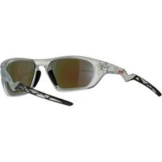 Rückansicht von Oakley LATERALIS Sportbrille matte clear-prizm sapphire