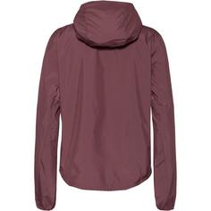 Rückansicht von ASICS CORE Laufjacke Damen rubble red