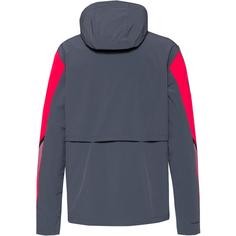 Rückansicht von Under Armour Velociti Storm Laufjacke Herren gray